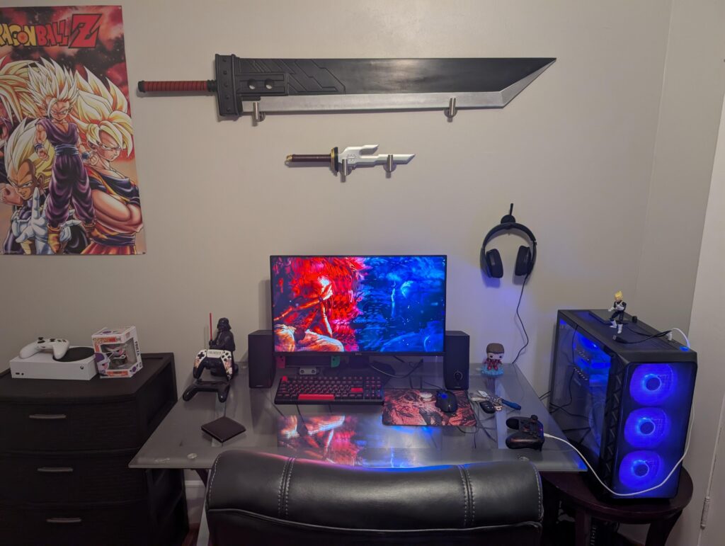 College apartment set up