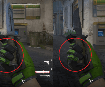 Devs fixed the fingers clipping on the Bayonet inspect but forgot to do the same to other knifes that use the same animation