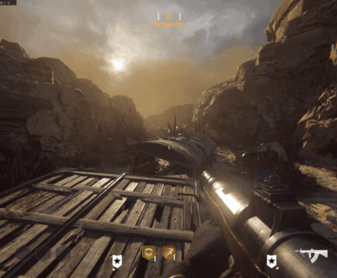 Walking on this train is almost identical from climbing the plane from the Defender side in SnD on Turbine. It triggered Da Ja Vu. I'm wondering if I am crazy or not.