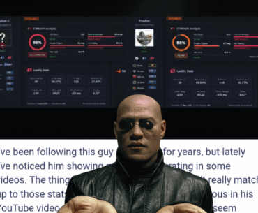 when you finally see NPCs questioning the legitimacy of long time closets like TIBAW...