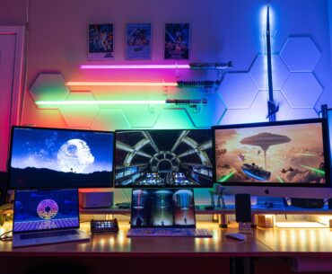 My Battlestation for video and photo editing.
