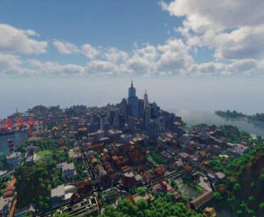 This is a Minecraft map I've hand-built over the span of 15 years