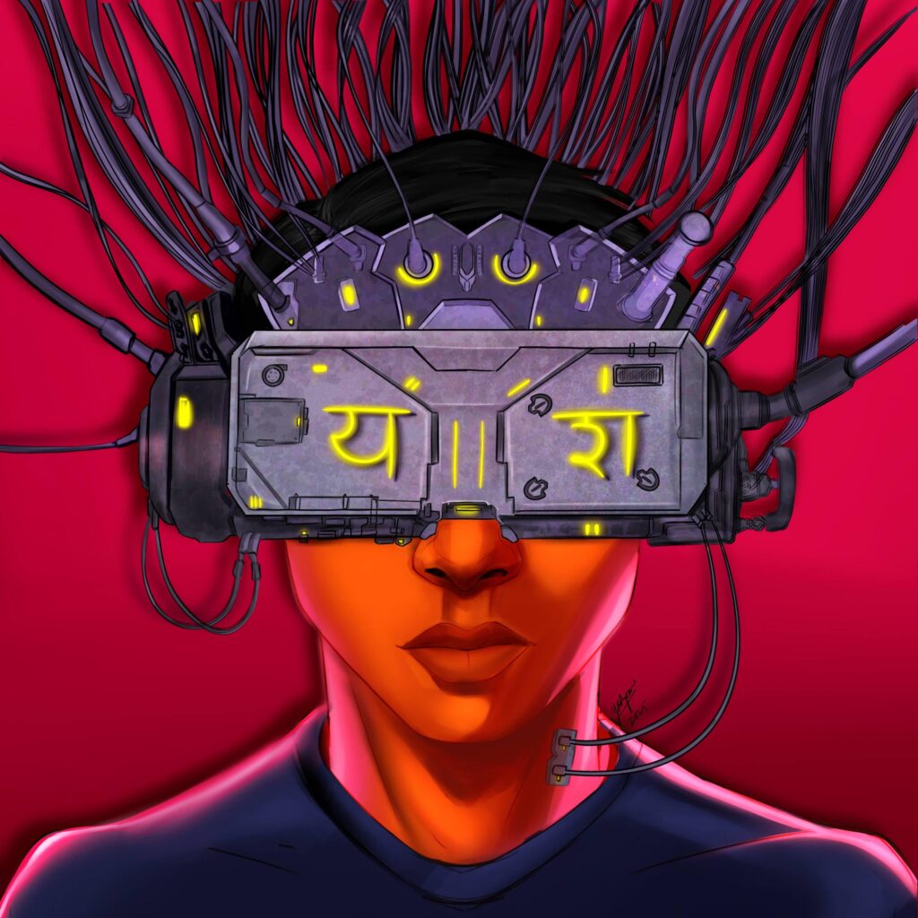 Neuromancer cover inspired artwork