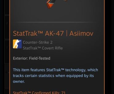 Selling AK-47 Asiimov