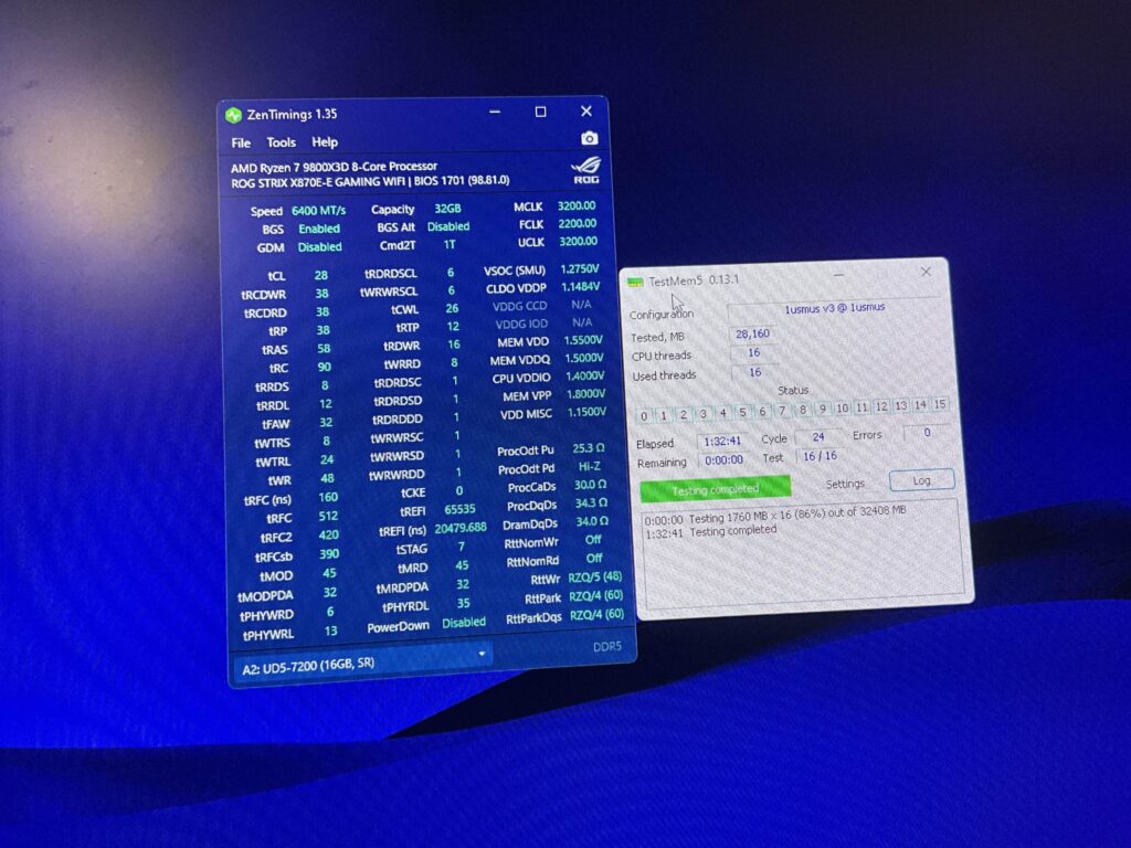 Need help tighten 6400mtcl28