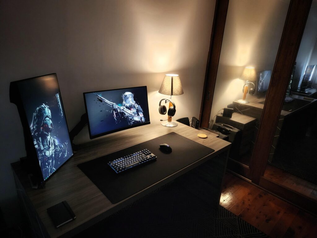 My setup before moving