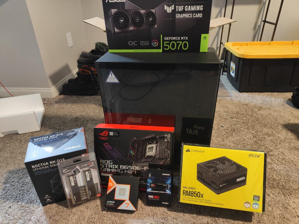 Six months ago I was homeless. Today I build a new PC. Wish me luck. Six months ago I was homeless. Today I build a new PC. Wish me luck.