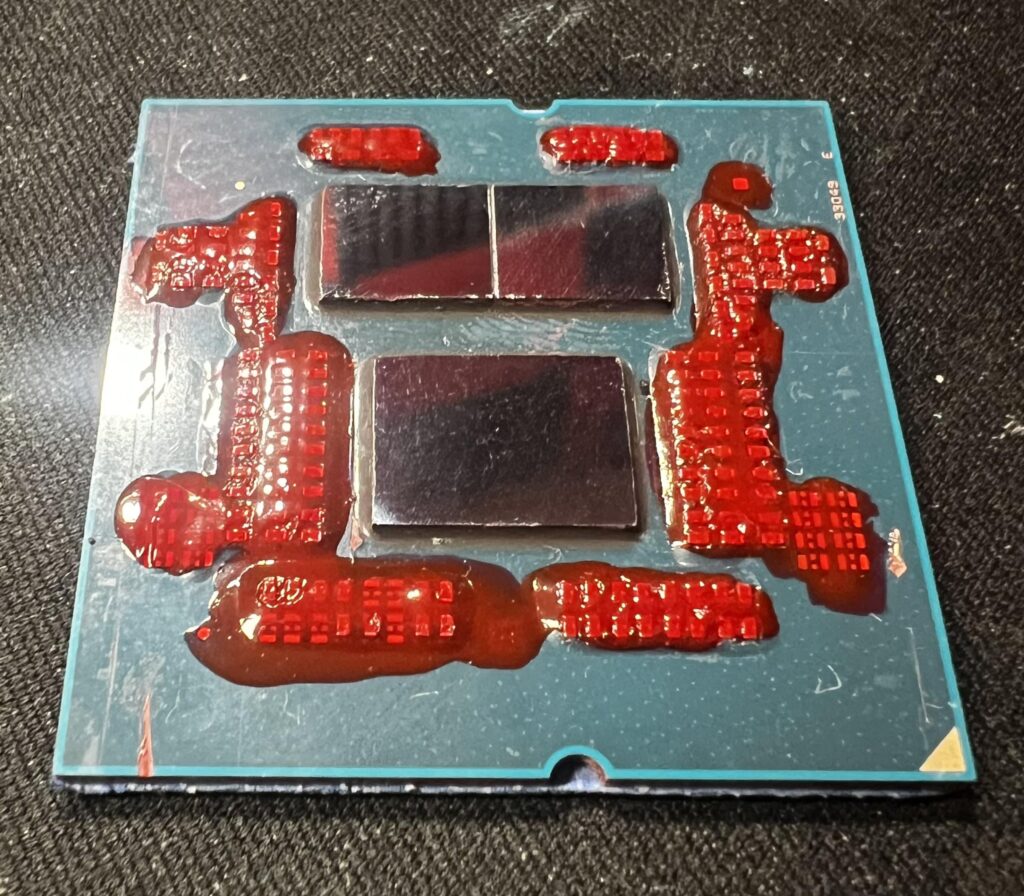9950X3D De-Lidded Mirror Finish