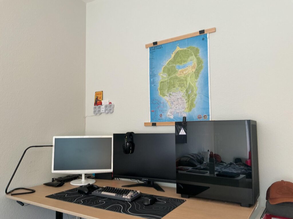 Please Help me find a better place for the Second Monitor