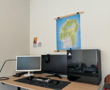 Please Help me find a better place for the Second Monitor