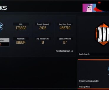 Finally, after 10 years, I’ve reached prestige master on BO3 zombies