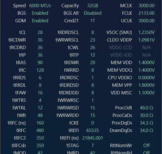 High Latency on new RAM