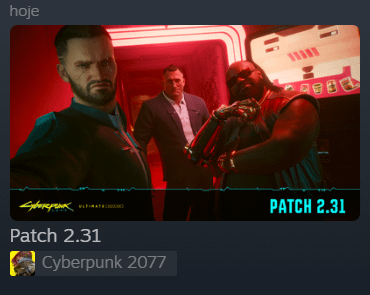 PATCH 2.31 JUST DROPPED