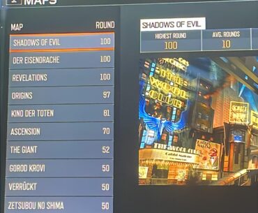 Combat Record is improving probably gonna go for 5+ Round 100s