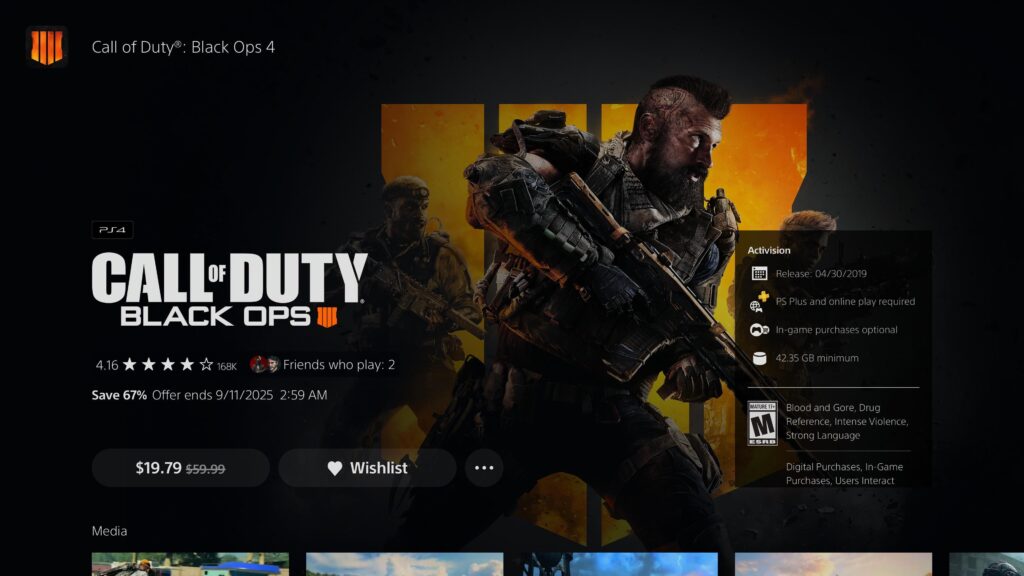 Price drop BO4!