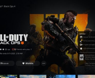 Price drop BO4!