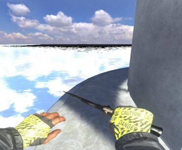 Finally found a knife to go with my caution gloves                            (Stiletto Black Gem)thoughts?