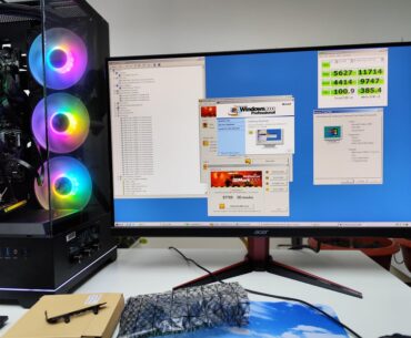 Windows 2000 on a Ryzen 9 9900X - booting straight from a 2TB Gen 5 NVMe SSD
