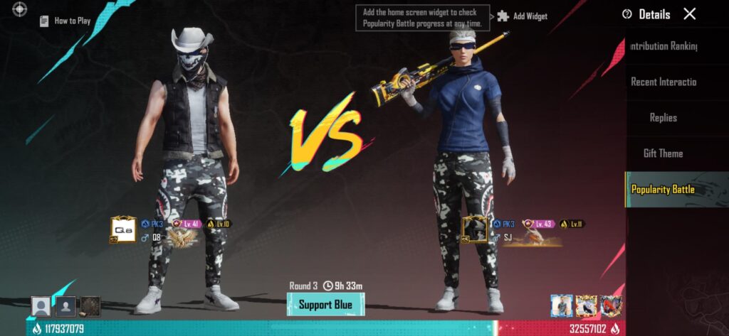 It s this normal? Popularity battle