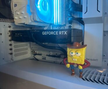 Is SpongeBob doing okay until I get a real support bracket?