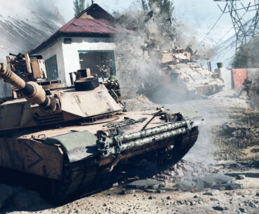 A promotional shot of Battlefield 6.