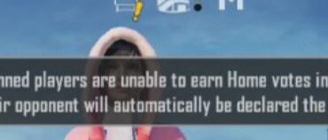 What does it mean? I got banned from playing home competition?
