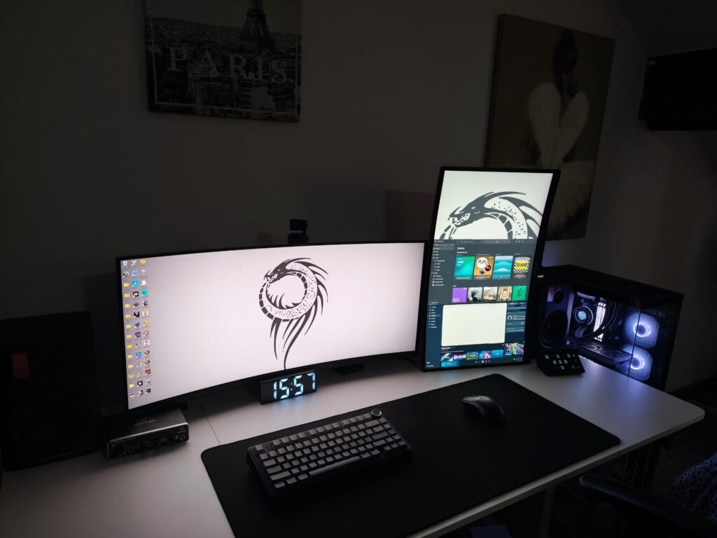 Not as fancy as some on here but still