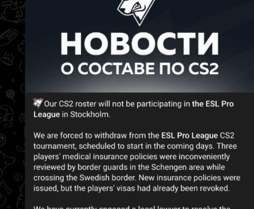VP to miss EPL 22 due to having three of their players' visas cancelled as a result of questioning regarding "medical insurance"