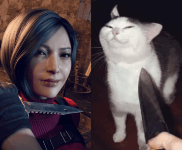 Smug Ada Wong. She Knows Leon Would Never, lol.
