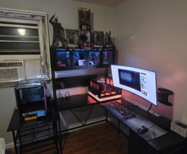 New home office setup. Still have a little work to do.