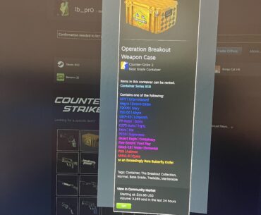 Just got a breakout case from a weekly drop, IM FEELING LUCKY
