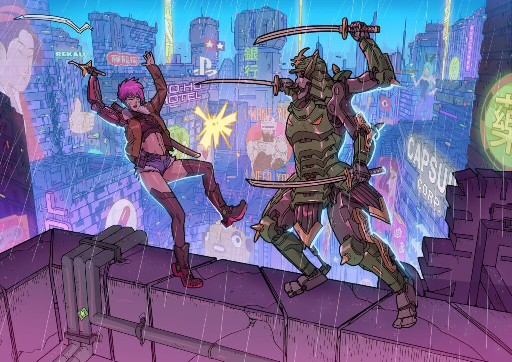 More pic that i have made based from the cyberpunk universe that i made. what do you guys think?:)