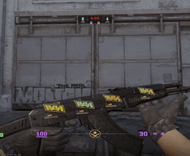 How do I make stickers when using left hand viewmodel not mirrored?