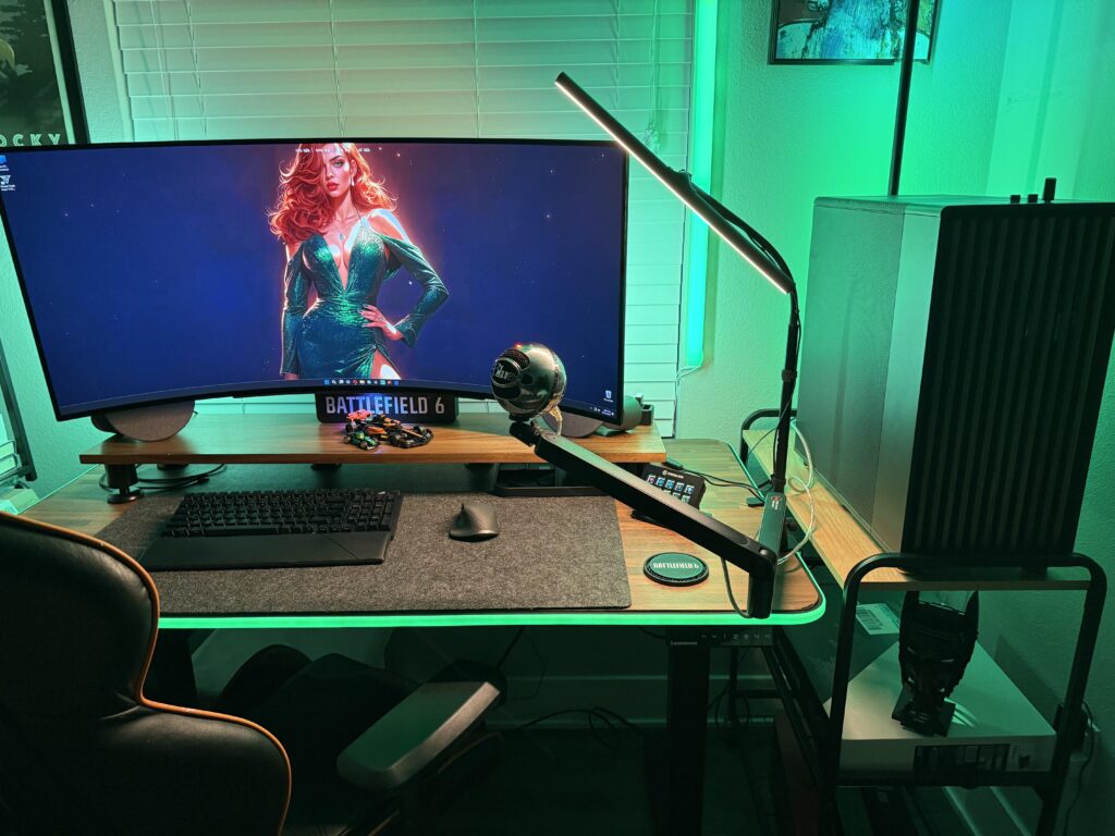 First mic arm, pretty happy so far.