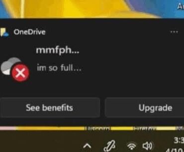 What happened to step OneDrive ?