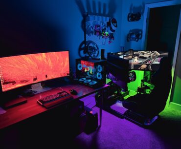 Home office to sim rig