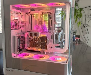 My first liquid-cooled build!