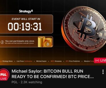 The PGL channel is currently being hacked by some crypto scammers