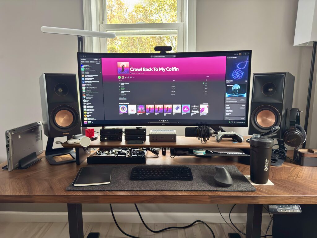 New temporary house setup