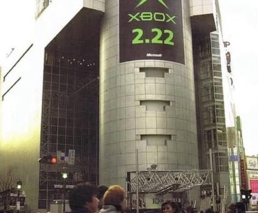 Just before the launch of the Xbox in Japan 2002