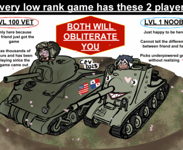 Any game with a matchmaking system has this experience