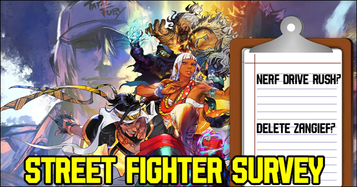 Capcom is asking fans for feedback on Street Fighter 6 in an official survey, so let them know what you want Capcom is asking fans for feedback on Street Fighter 6 in an official survey, so let them know what you want
