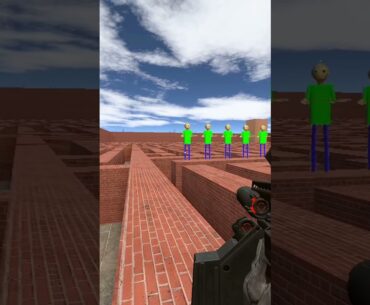 +999 Baldi VS Laser Gun