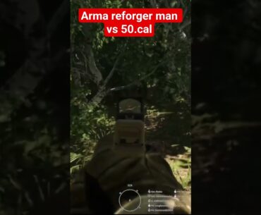 armareforger  man vs 50.cal #armareforger #milsim #gaming #fpsgames #pcgaming