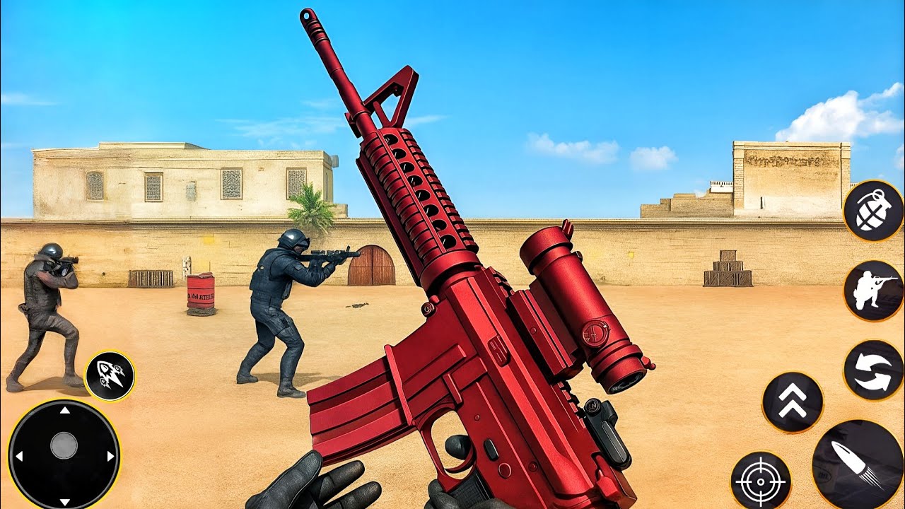 Real FPS Commando Game Shooting Gun Strike – Banduk Wala Game – Android Gameplay #2 Real FPS Commando Game Shooting Gun Strike - Banduk Wala Game - Android Gameplay #2