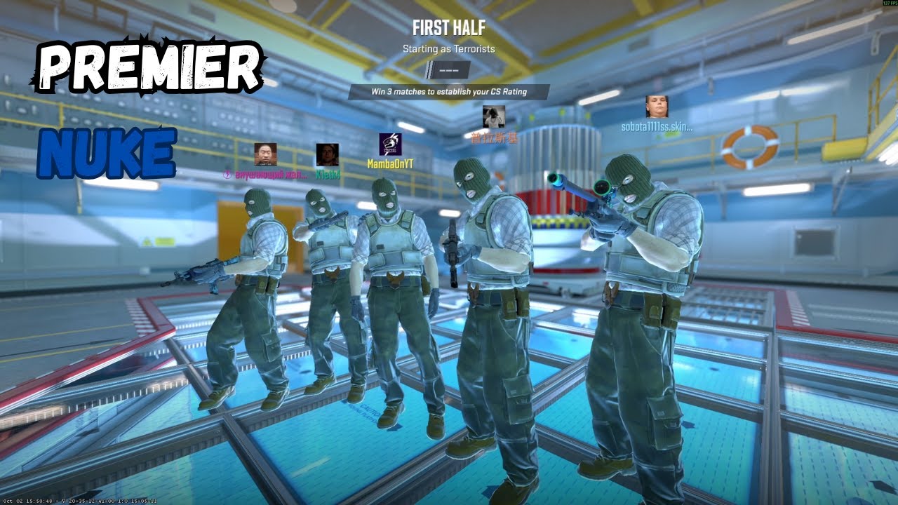 Premier Gameplay: Nuke Map – Counter-Strike 2 Premier Gameplay: Nuke Map - Counter-Strike 2