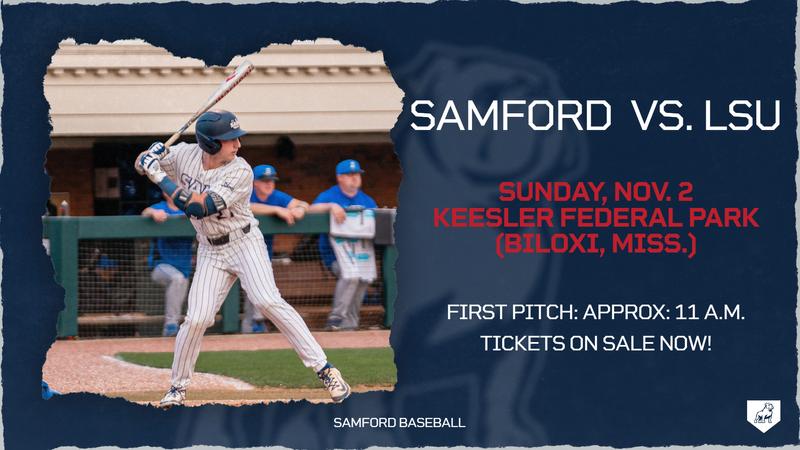 Samford Baseball To Take On National Champion LSU In Fall Game Samford Baseball To Take On National Champion LSU In Fall Game