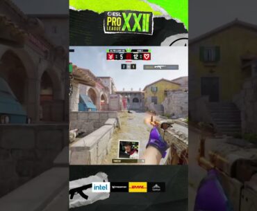 1V3 CLUTCH FROM TORZSI! First map secured! #esl #cs #кс #counterstrike #csgo #clutch