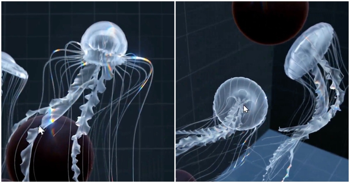 Creator of Ryukin Goldfish Sim Showed New Setup Featuring Jellyfish Facebook