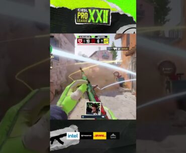 WHAT WAS THAT SPRAY?! iM gets QUAD! #esl #cs #кс #counterstrike #csgo